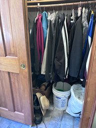 Full Entry Closet Lot! Lots Of LL Bean, Outdoor Shoes, Jackets And More- See Note (entry)