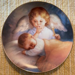 Heavenly Angels Collectible Plate 'Hush-A-Bye' By MaGo
