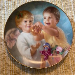 Heavenly Angels Collectible Plate 'My Angel' By MaGo