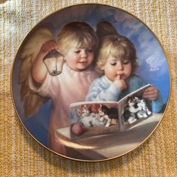 Heavenly Angels Collectible Plate 'Heavenly Light' By MaGo