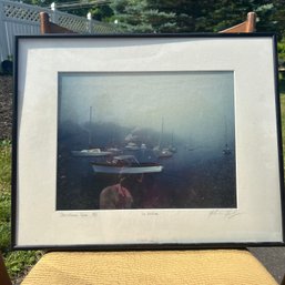 Artist Signed Framed Photograph, Christmas Cove, Maine
