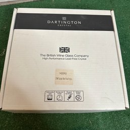 Dartington Crystal Set Of Four Orbit Large Red Wine Glasses In Box (BSMT)