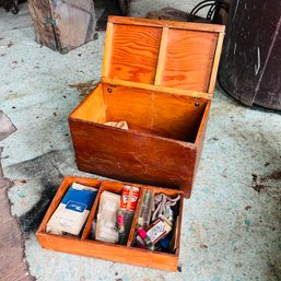 Wooden Box With Contents (Shed)