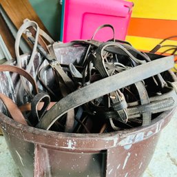 Giant Lot Of Horse Bridles (Shed - #39926)