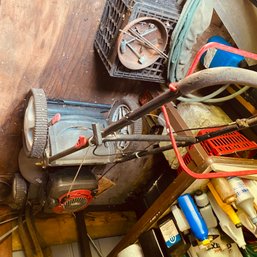 Craftsman 6.75 MRS Lawnmower With High Wheels In Rear (Shed Behind Barn) SA4