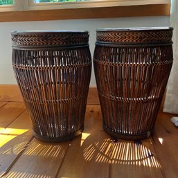 Pair Of Decorative Baskets (DR)