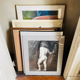 Large Assorted Art Lot No. 1 (Spare Room - Closet)