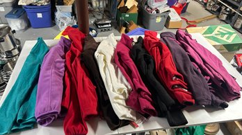 Ladies & Kids Fleece Jacket Lot, Inc LL Bean, North Face, Lands End, Etc (RIGHT)