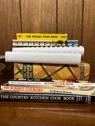 Lot Of Vintage Cookbooks (basement)