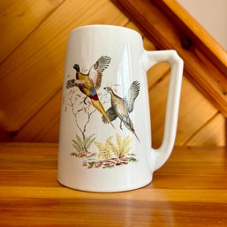 Vintage Ceramic HYALYN Pheasant Mug (DR)