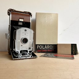 Excellent Condition Vintage Polaroid Land Camera, Model 95B Speedliner, WITH FILM & Accesories (IS)