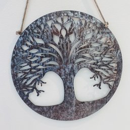 12' High Metal Wall Art In Shape Of Tree (DR)