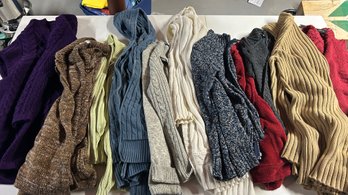 Ladies Sweater Lot, Inc ARAN CRAFTS Merino Wool, J Crew. Misc Sizes (RIGHT)