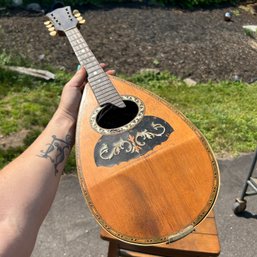 Antique A. Galiano Model Bowl Back Mandolin, From The Workshop Of Raphael Ciani