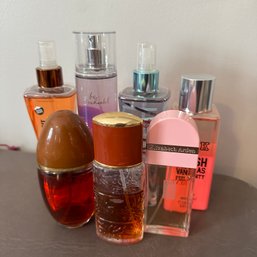 Assorted Perfumes And Body Sprays Including Elizabeth Arden, Faith Hill, And More (LR)