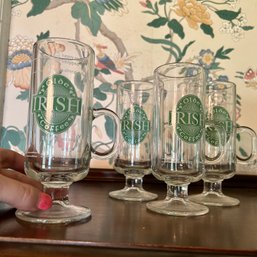 4 Irish Coffee Glasses (DR)