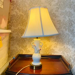 Small Table Lamp With Ceramic Base (Spare Room)