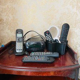 Remotes And Vintage Tech Lot (Spare Room)