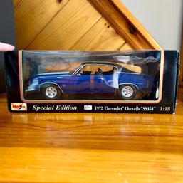 Model Car: MAISTO Special Edition 1972 Chevrolet Chevelle SS454 1:18 Scale (DR)