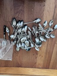 Stainless Steel Spoons Mixed Lot (DR)