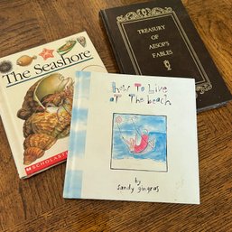 Book Lot: Beach Themed And Aesop's Fables (DR)