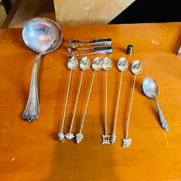 Assorted Sterling Silver Pieces And Reed & Barton Ladle (Zone 2)