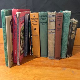 Vintage And Antique Juvenile Fiction Book Lot (LL)