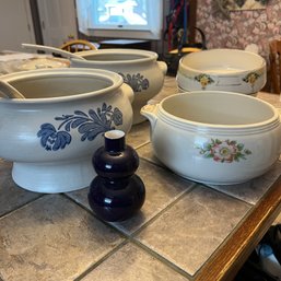 Assortment Of Tureens - No Lids (LR)