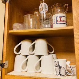 Assorted Mugs, Stemware, And Glasses (Kitchen)