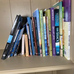 Mixed Lot Of Mostly Christian And Spiritual Books (LR)