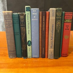Vintage Book Lot: Bobbsey Twins, Louisa May Alcott, Etc. (LL)