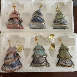 Lovely Set Of Six Unique Christmas Tree Ornaments (MB)