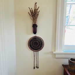 Hanging Glass Vase And Dreamcatcher (Dining Room)