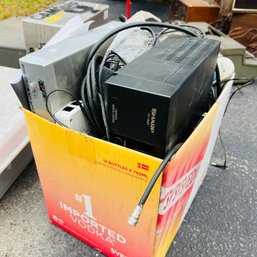 Vintage Electronics Box Lot