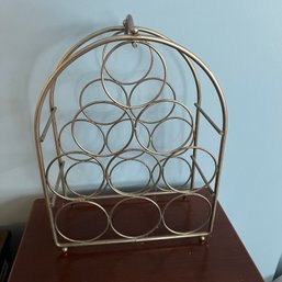 Metal Tabletop Wine Rack (LR)