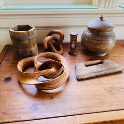 Assorted Wooden Items (Dining Room)