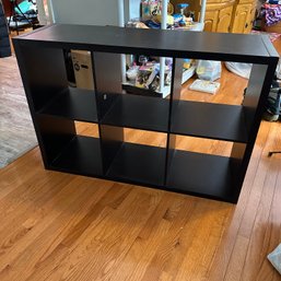 Black Cube Storage Shelf (LR)