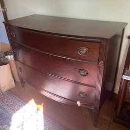 Vintage Solid Wood 3 Drawer Dresser With Dovetail Corners (BR)