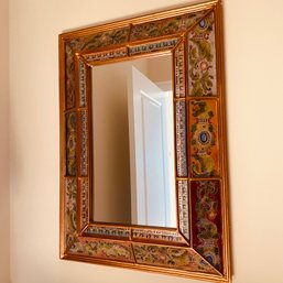 Beautiful Ornate Designed Wall Mirror From Peru, By Robert M Weiss (front Hall)