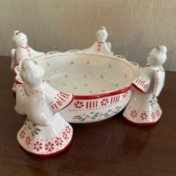 Temptations Christmas Angel Serving Bowl (MB)