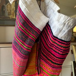 Pair Of Handmade Hmong Wrap Skirts (OA)