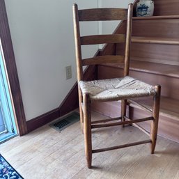 Vintage Farmhouse Ladder Back Chair (Entry)