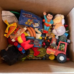 Vintage Toy Lot Including Laser Force, Transformers, Fisher Price (Zone 3)