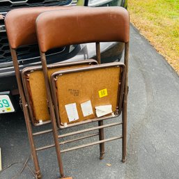 Pair Of Vintage Cosco Folding Chairs