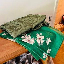 Pair Of Tablecloths, One Vintage (BR 2)