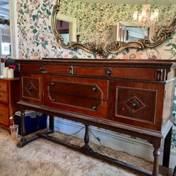 Antique Buffet Server, Needs Some Repairs (DR)