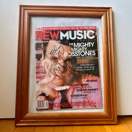Autographed MIGHTY MIGHTY BOSSTONES New Music Magazine, Framed