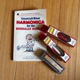 Fun Harmonica And Kazoo Bundle- Appears Used With  Boxes  (LR)