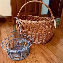 Pair Of Baskets Including Basketville Of Vermont (Upstairs)