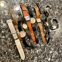 Large Ladies Fashion Wrist Watch Lot